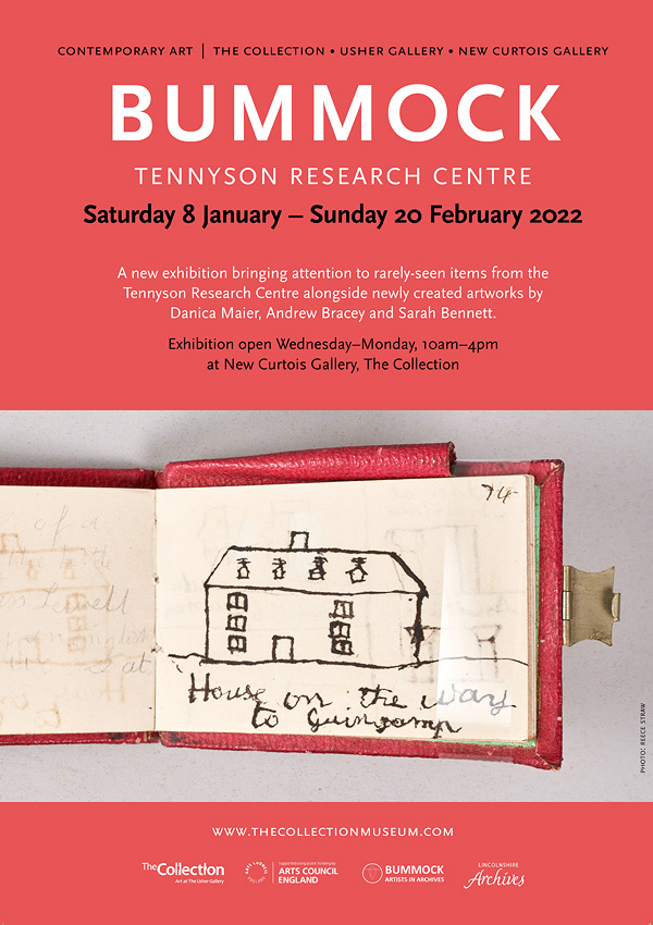 Bummock: Tennyson Research Centre: exhibition notice 2022